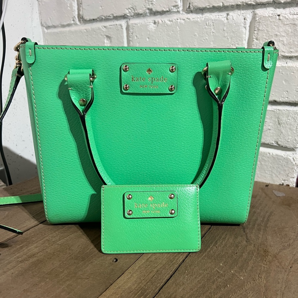 Kate Spade Medium Satchel & Wallet